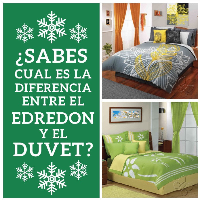 Edredóno o duvet? ¡Descúbrelo!