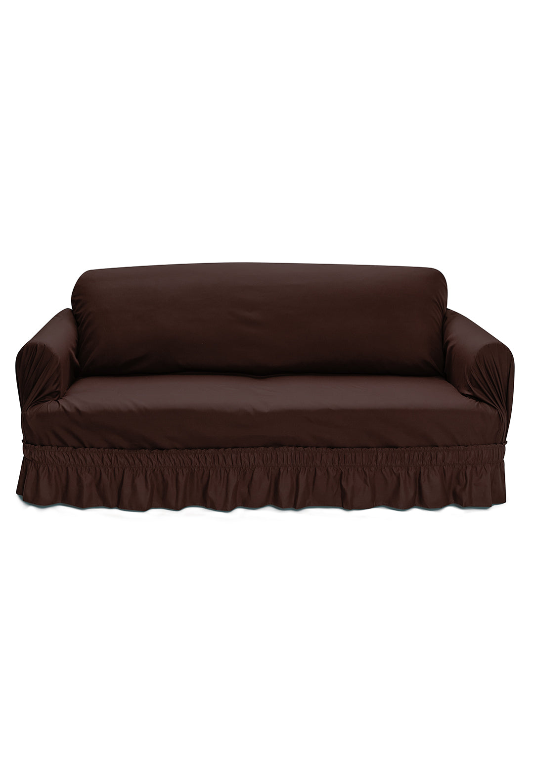 Cubre sofa de dos puestos Resist Moka
