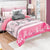 Cobertor Flannel Paris Rosa