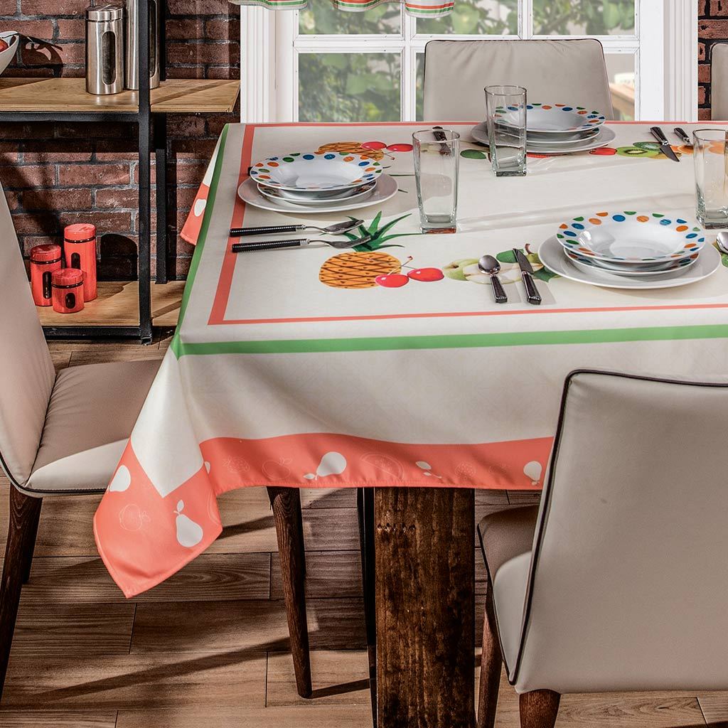 Rectangular Fruit Tablecloth